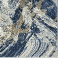 thumbnail image 6 of Luxe Weavers Marble Collection 487 Blue Abstract Area Rug 8x10, 6 of 9