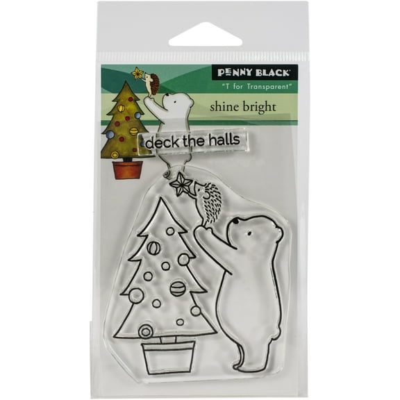 Penny Black Clear Stamps-Shine Bright
