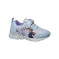thumbnail image 4 of Disney Girl Frozen Hook And Loop Closure Sneaker, Blue Purple, Size: 9, 4 of 9
