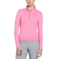 thumbnail image 2 of Callaway womens  1/4-Zip Sun Protection Top, XL, Pink, 2 of 2