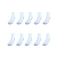 thumbnail image 2 of Hanes Boys Double Tough Durability Ankle Socks, 10 Pack, Size S-L, 2 of 2