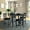Black/Cherry, variant on 36" x 36" Solid Wood Counter Height Table in Espresso & 4 Emily Stools