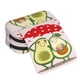 thumbnail image 4 of Easygdp Avocado Lovers Wearing Umbrella para Estuche de Lápices con Tapa Flip, Suministros de Oficina y Universidad para Adolescentes y Adultos, 4 of 7