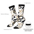 thumbnail image 2 of Yiaed Snake Print Great elasticity Crew Socks Sports socks for Men and Women, 2 of 5