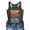 Grey, variant on Womens Basic T Shirts Summer Tops Casual Sleeveless Tank Top with Letter Graphic Print for Summer Comfort