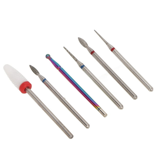 Broca Para Eliminación De Gel, Broca Para Uñas De Alta Resistencia, Pulido De Cerámica De Tungsteno Portátil Para Salón De Uñas Para Principiantes