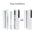 thumbnail image 3 of Wasserstein Horizontal Wedge Mount - Compatible with Wyze Video Doorbell Pro - For Better Viewing with Your Wyze Doorbell Pro (1 Pack, White), 3 of 6