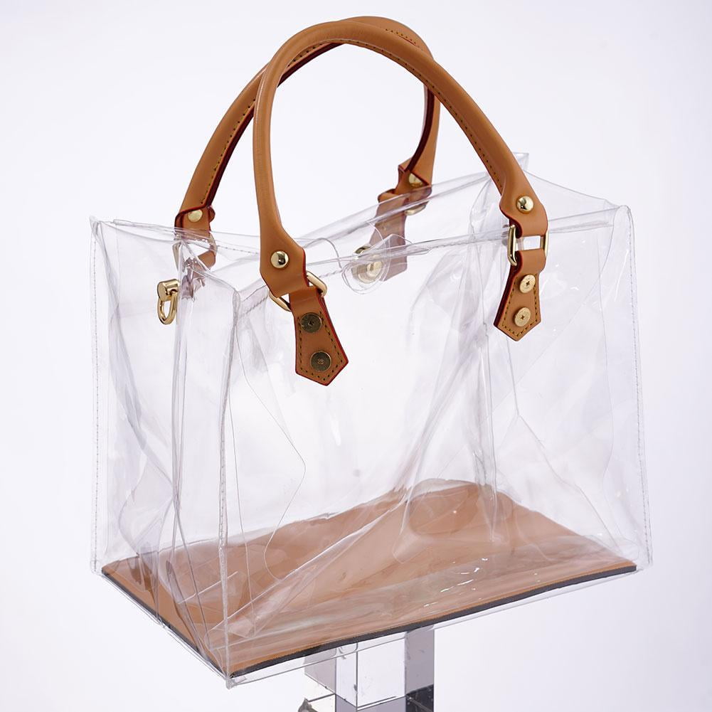 Clear PVC DIY Tote Bag Handbag Making Kit Handmade Gift Bags Craft To Sell/