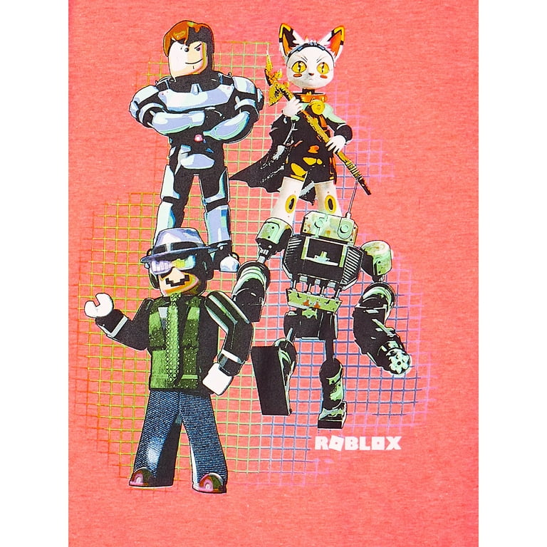 Boys Roblox Characters Graphic T-Shirt 2-Pack, Size 4-18 