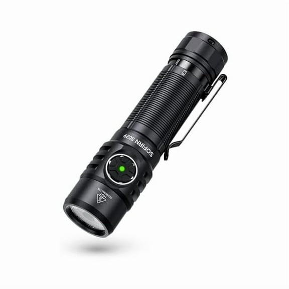 ZCSC29 Led Flashlight Rechargeable 3000 Lumen, Small Powerful Flashlight with USB C Handle Pocket Flashlight, Long Battery Life, IP68 Waterproof for Emergencies, Dog Walking