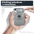 thumbnail image 3 of AUshell for iPhone 15 Case, Slide Camera Window Compatible wth MagSafe Rotating Kickstand Ring Silicone Military-grade Drop Resistant for iPhone 15(6.1" 2023) Magnetic Shockproof Shell, Gray, 3 of 6