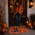 thumbnail image 4 of sruoe Halloween Door Mat Non-Slip Durable Halloween Decorations, Happy Halloween Door Mat for Front Porch, Indoor Outdoor Patio Entryway, Easy Clean Machine Washable Absorbent, 4 of 6