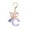 C, variant on EGYMEN A-Z Letter Keychain, Gradient Pendant Charm, Love Diamond Letter Key Chain, Butterfly Tassel Key Ring, Multi-functional Bag Accessory for Women