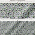 thumbnail image 2 of Soimoi Cotton Voile Fabric Bloody Eyes Halloween Decor Fabric Printed Yard 56 Inch Wide, 2 of 7
