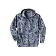 thumbnail image 4 of Kingsize Men's Big & Tall Fleece Zip-front Hoodie Jacket, 4 of 6