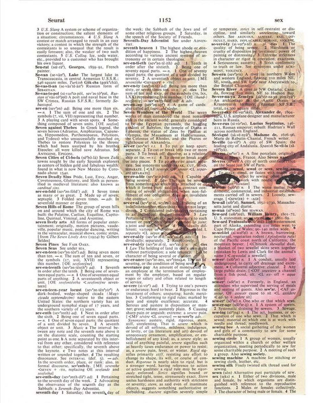 Art N Wordz Marilyn Monroe Bubble Original Dictionary Sheet Pop Art ...