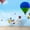 AIRBALLOON-1911-Y03, variant on Idea4wall 4pcs Hot Air Balloon Peel and Stick Wallpaper Removable Wall Murals Large Wall Stickers for Home Decoration, 66"x24"