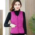 thumbnail image 4 of Women's Fleece Vest, Lightweight Warm Polar Soft Vests Outerwear with Pockets, Sleeveless Jacket for Winter, 4 of 8