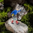 thumbnail image 4 of 1:87 Scale Realistic Climbing Figures Mini People Model Tiny People Ornament for Blue, 4 of 8
