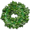 thumbnail image 6 of Artificial Ivy Garland False Leaf Plant Vine, Wedding Party Garden Kitchen Outdoor Green Wall Decoration Green, 6 of 6