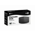 thumbnail image 2 of WeCare Disposable Face Mask, 3-Ply with Ear Loop (50 Individually Wrapped) - Midnight Black, 2 of 12