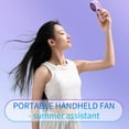 thumbnail image 5 of Portable Mini Fan 3 Pack, Battery Powered Portable Fan Lightweight Small Personal Fan, 5 of 5