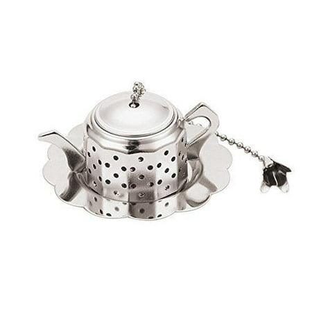 Paderno World Cuisine Stainless Steel Teapot Tea Infuser / Steeper - (Best Teapots In The World)