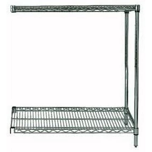 12" Deep x 72" Wide x 36" High 2 Tier Freezer Add-On Shelving Unit