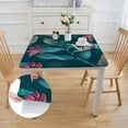 thumbnail image 2 of HAOXIT   Tablecloth Wrinkle Free Table Cover Flower Tablecloth Tablecloth for Dinner 46*46, 2 of 7