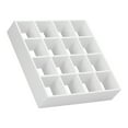 thumbnail image 2 of Estante de rejilla para casa de muñecas, 1:12, muebles para casa de muñecas de 16 rejillas, estante para casa de muñecas diseñado con precisión, 2 of 14