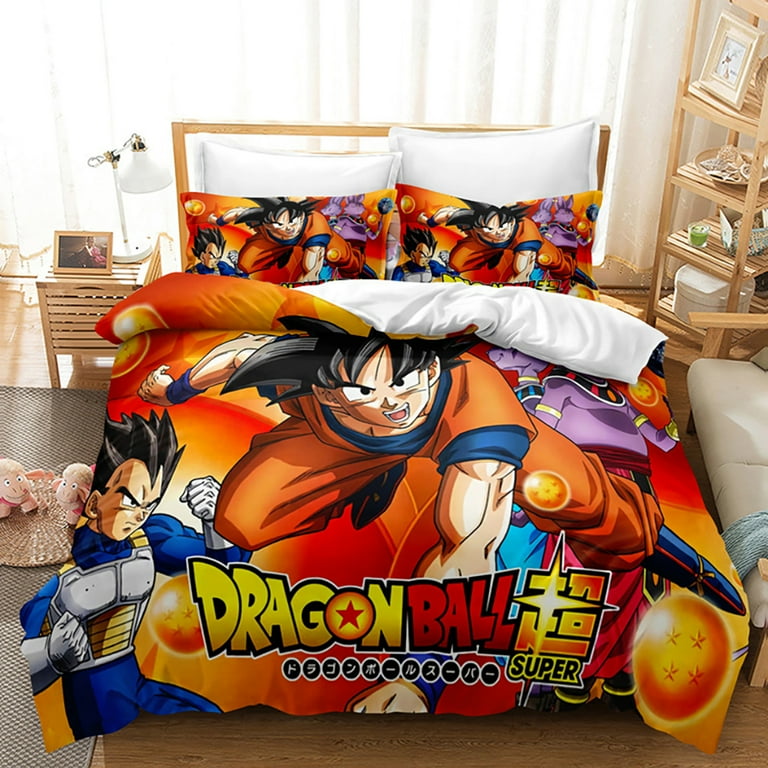 New Anime Dragon Ball Z Bedding Bed Set Twin Full Queen King Size