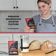 thumbnail image 3 of Apron Maven Deluxe Sourdough Starter Kit with Scale - 34 oz Jar, Accessories and Instructions - Sourdough Bread Baking Supplies Set - Unique Mothers Day Gift for Mom, Useful Birthday Gifts for Women,, 3 of 9