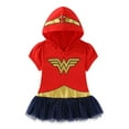 thumbnail image 2 of Warner Bros. Wonder Woman Cosplay Hooded Shirt with Tulle and Legging Pants Set (Girls), 2 Piece Set, Sizes 3T-12, 2 of 9