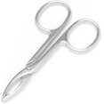 thumbnail image 5 of Juego de 2 pinzas para cejas CHAO con mango de tijeras rectas negro, 5 of 5