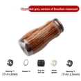 thumbnail image 2 of Reel Grip Solid Wood Universal DIY Fishing Reel Accessories Knob Replacement Kit Accessories B,1 x Fishing reel 2 x Bearing 2 x Gasket 1 x White gasket 1 x Grip cover, 2 of 6