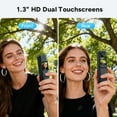 thumbnail image 6 of SJCAM C300 Vlogging Combo, 4K Pocket Action Camera,7Hour Power,6-Axis Stabilization,Dual-Touch Screen 154° Wide FOV Video Body Camera,Waterproof,for Vlogging YouTube Creators,Black, 6 of 9