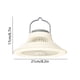 thumbnail image 3 of Xihbxyly Ventilador de Techo Multifuncional con Luz Led Regulable, Recargable Por Usb, Aromaterapia, Ideal para Uso Doméstico y de Camping, 21 X 17 Cm, Color Verde y Blanco., 3 of 7