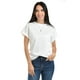 thumbnail image 1 of Playera básica manga corta /Juvenil, 0011 (Blanco) blanco G, 1 of 5