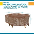 thumbnail image 4 of DUCKCOVERS® Ultimate Waterproof Outdoor Table with Chairs Cover, 4 of 14