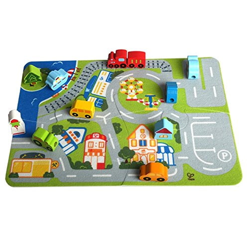 hape busy city playset