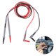 thumbnail image 4 of Juego De Sondas De Multímetro De Silicona De Doble Capa De 1,5 M Universal 1000 V 10 A Con Sonda De Plomo De 2 Mm Conector De Banana De 4 Mm Baja Resistencia Para Pruebas De Multímetro Y P1505 Guardurnaity TO002639-00, 4 of 7
