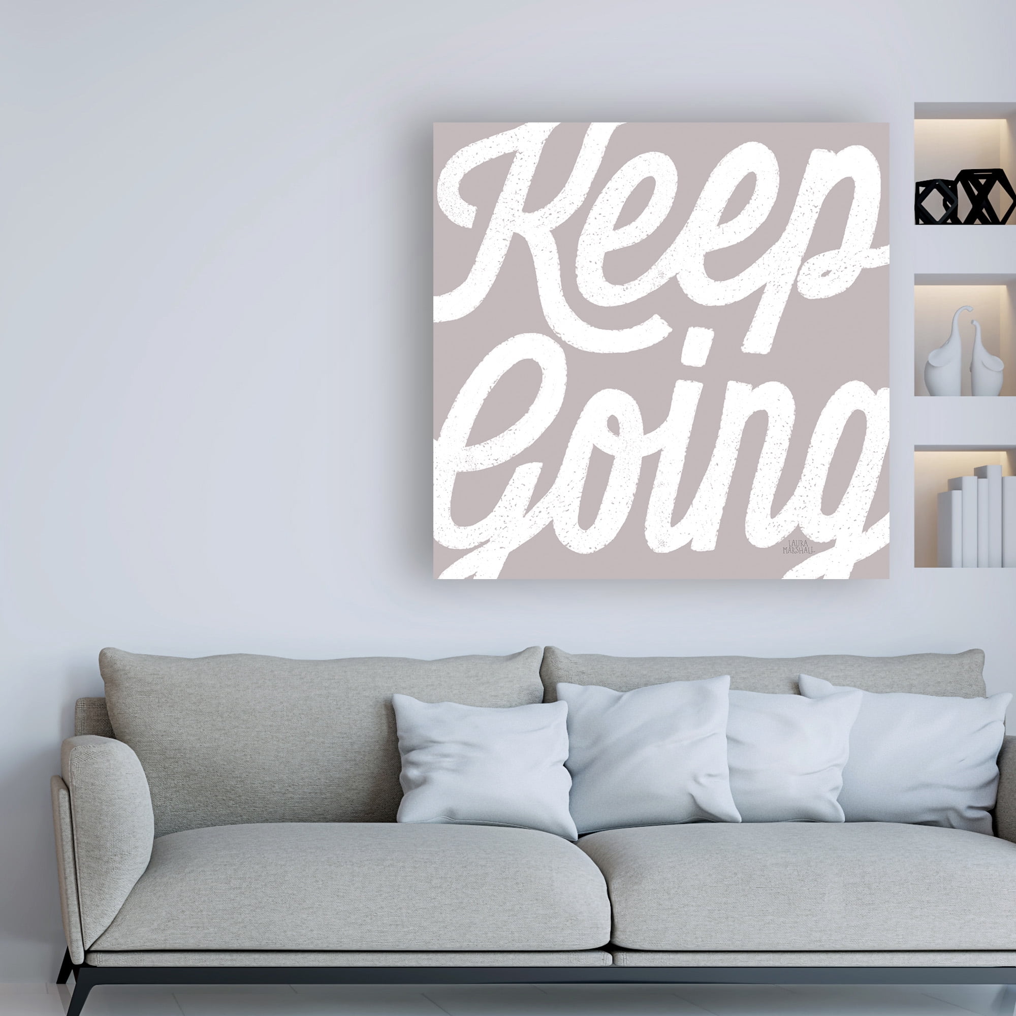 Trademark Fine Art 'Positivity IV' Canvas Art by Laura Marshall