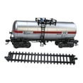 thumbnail image 3 of Milaget 1:75 Train Accessories Model Ornament Home Decor Children Miniature Carriage Silver, 3 of 9