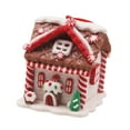 thumbnail image 3 of Figura colgante de casa de pueblo navideña, adorno navideño para oficina y hotel. Estilo G, 3 of 9