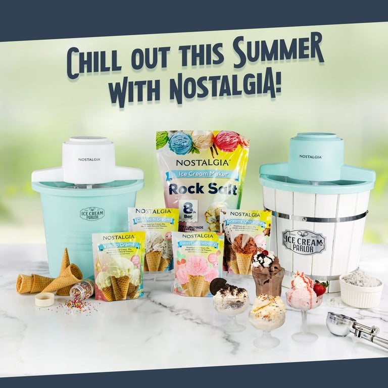 Nostalgia 2-Quart Homemade Premium Strawberry Ice Cream Starter