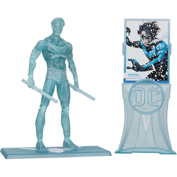 McFarlane DC Gold Label Collection Nightwing Action Figure (Titans, Frostbite Edition)