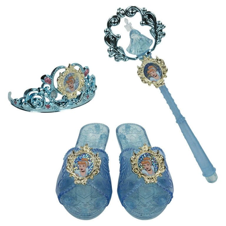 Disney Princess Cinderella Tiara to Toe Dress Up Set Includes 5
