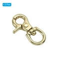 thumbnail image 3 of Lobster Clasp Keychains, 3Pcs 0.4 Inch Round Clasps Swivel Trigger Snap Hook, 3 of 5
