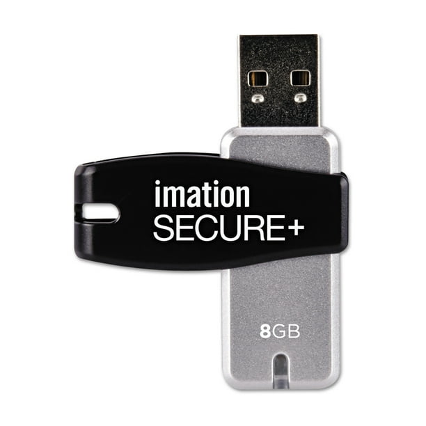 imation Secure+ HardwareEncrypted USB 2.0 Flash Drive, 8 GB Walmart