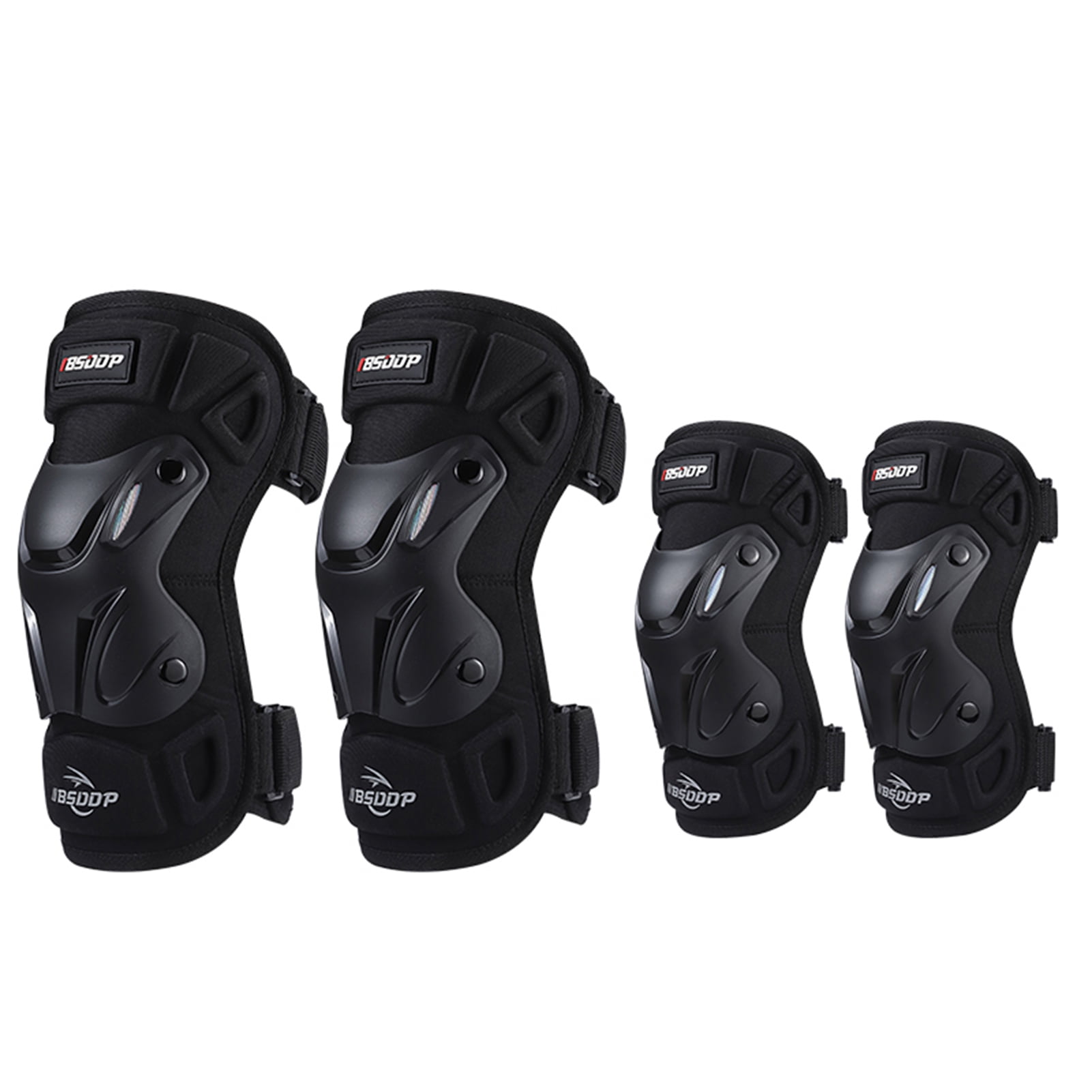 Safety Adult Motorcycle Racing Knee Protector Guards Shin Pads Protective Gear 